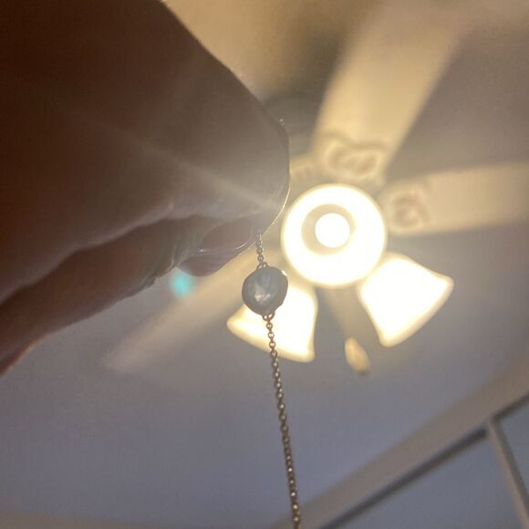 Monica Vinader Siren Fine Chain Bracelet Sterling Silver - Kyanite - Picture 7 of 7